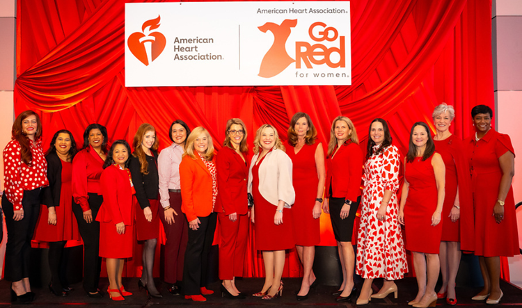 Photo of Chicago Board members standing on stage
